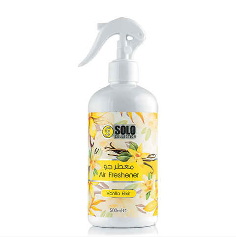 SOLO VANILLA ELIXIR AIR FRESHENER - 500ML