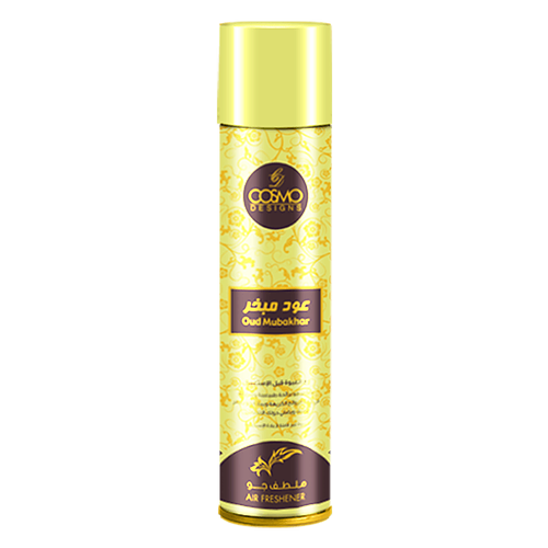 COSMO DESIGN AIR FRESHENER OUD MUBAKHAR 300 ML/10.1 OZ SPRAY
