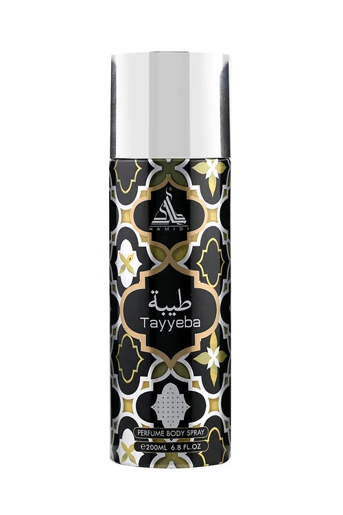 HAMIDI TAYYEBA PERFUME BODY SPRAY 200ML ALCOHOL FREE